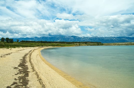 Sandy beach Croatia