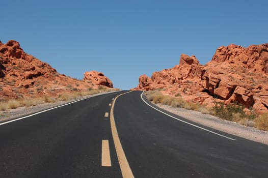 Entrance to Valley of Fire State Park