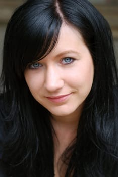 Smiling young woman