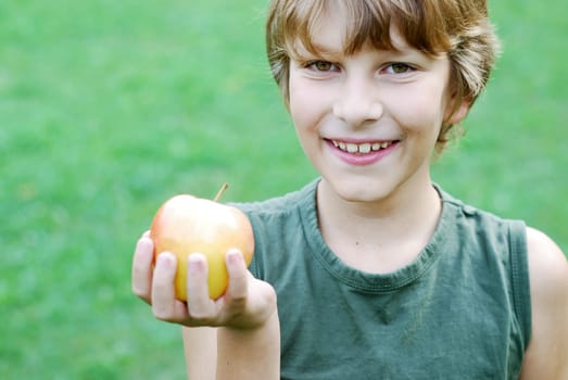 Eating apples