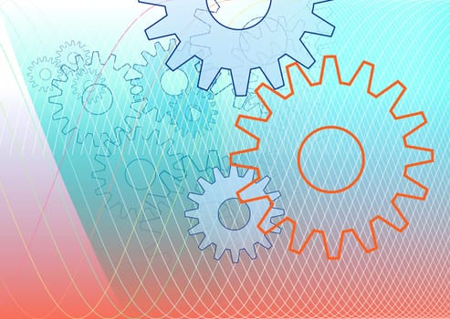 Gear Team Engineering Icon