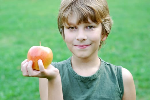 Eating apples
