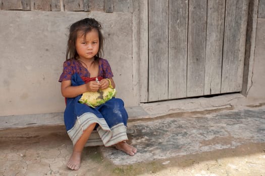 Child of Asia in Laos