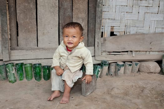 Child of Asia in Laos