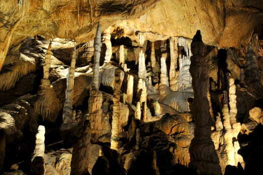 Stalagmite cave in Germany