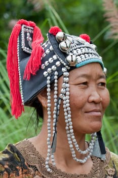 Portrait Woman of Thailand,Akha