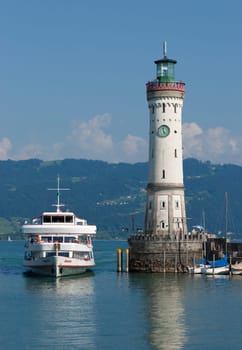 Boat trip in Lindau on Lake Constance