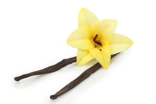 Dried vanilla beans