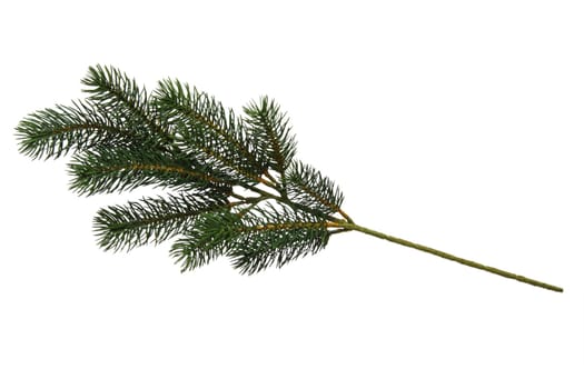Artificial fir branch