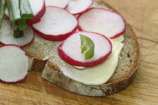 Radish bread