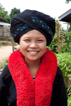 Asian woman from Laos,Yao ethnic group