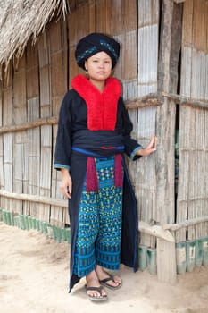 Asian woman from Laos,Yao ethnic group