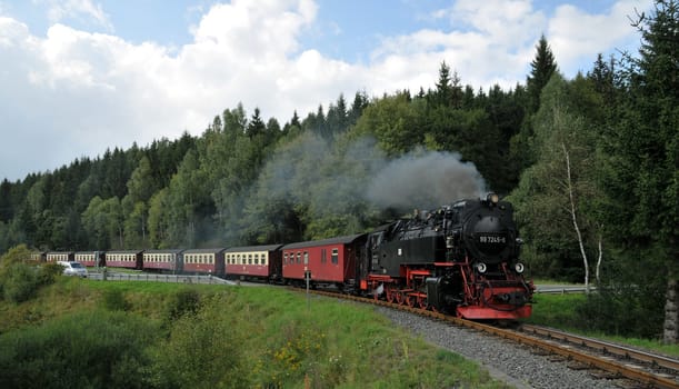 At the level crossing