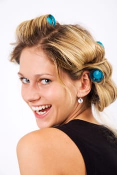 Eva laughs