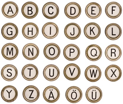 Typewriters Alphabet