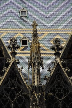 St. Stephen's Cathedral,the landmark of Vienna