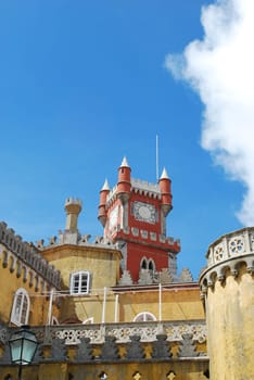 National Palace of Pena in Sintra, Portugal