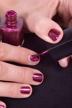 Painting nails