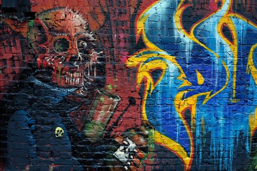 Sprayer on the wall