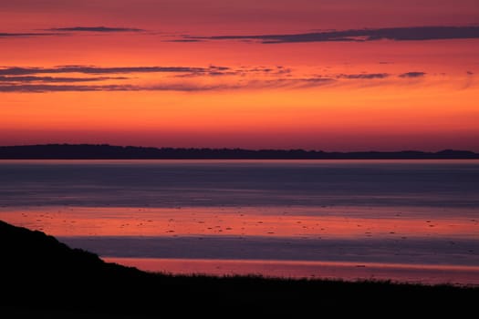 Low tide in the Wadden Sea