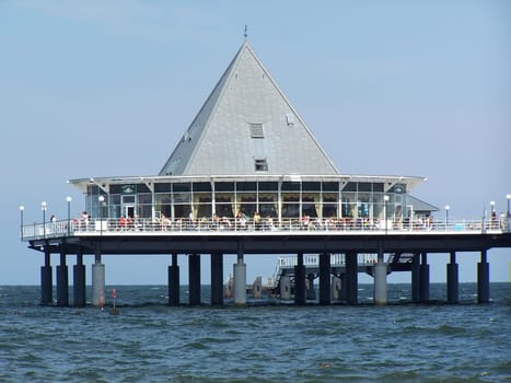 Restaurant in the Baltic Sea