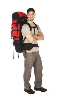 travel man background