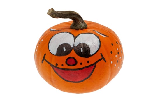 decorated pumpkin for Halloween