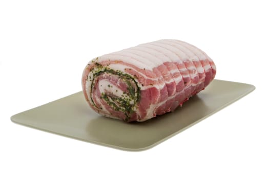 Pork as a rolled roast