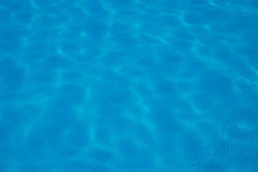 Blue Water Background Pool