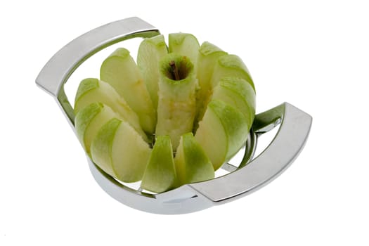 Apple in slices