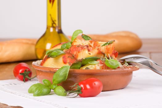 Lumaconi in pot
