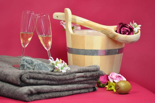Wellness - Sauna - Sparkling wine