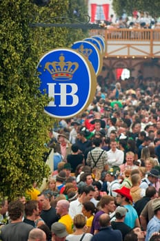 Typical Munich Oktoberfest