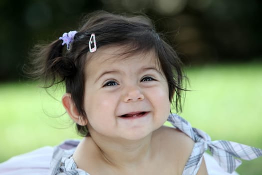 A funny toddler