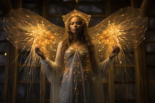 In the realm of fantasy, celestial beings captivate with their ethereal presence. These radiant creatures, adorned with wings of pure light, embody grace and purity.