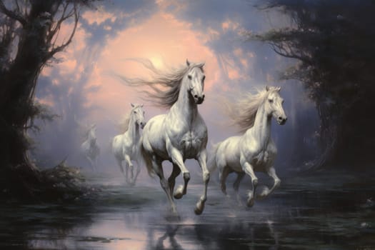 Embark on a mystical journey where elusive centaurs, with their ethereal grace, gallop through moonlit meadows.