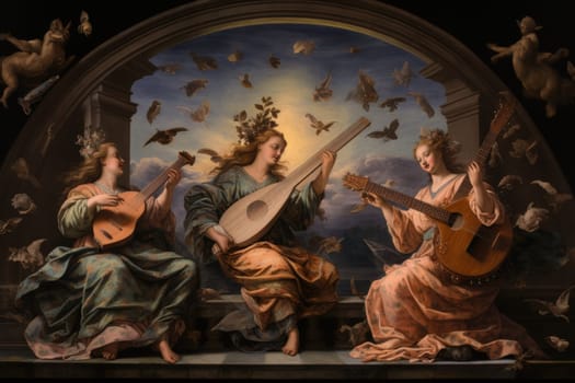 In the realm of fantasy, celestial harpists are ethereal beings whose music transcends the mortal plane and reaches the celestial realms.