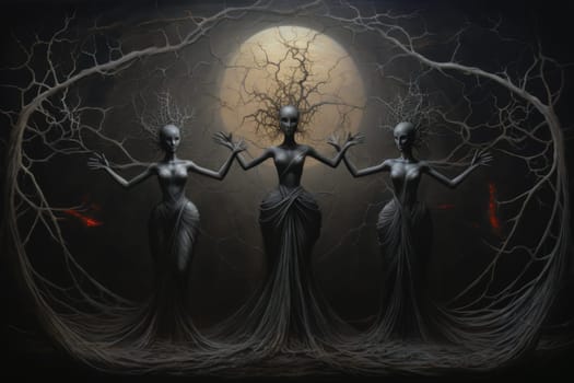 Enter the captivating realm of fantasy, where enigmatic shadow dancers gracefully weave illusions and manipulate darkness with an ethereal finesse.