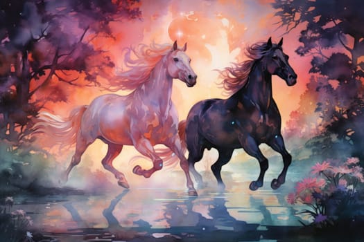 Embark on a mystical journey where elusive centaurs, with their ethereal grace, gallop through moonlit meadows.