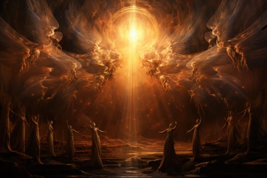 In the realm of fantasy, celestial beings captivate with their ethereal presence. These radiant creatures, adorned with wings of pure light, embody grace and purity.