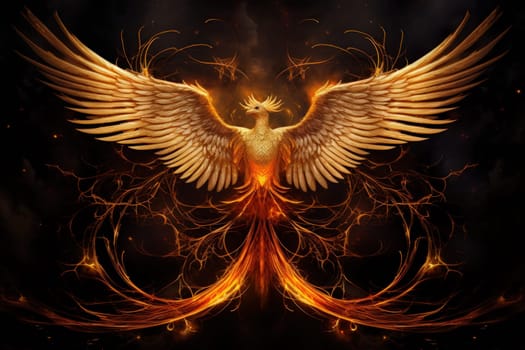 Behold the magnificent gilded phoenixes, radiant beings of myth and legend. With their resplendent feathers of gold and fire, they embody the eternal cycle of rebirth and resurrection.