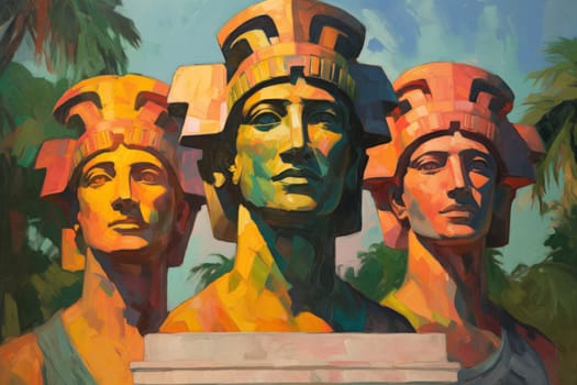 Delve into a realm of mystery and intrigue, where enigmatic sphinxes reign as guardians of ancient secrets.
