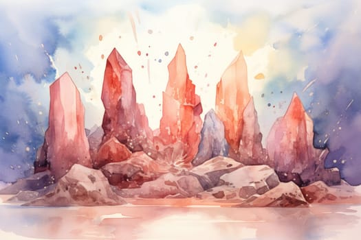Deep within the realms of fantasy, harmonious singing stones lie, their mystical nature revealed when struck.