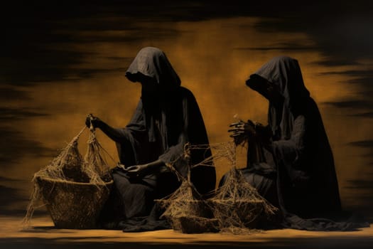 Within the realm of fantasy, enigmatic shadow weavers lurk, their mastery over darkness shaping illusions with mesmerizing precision.