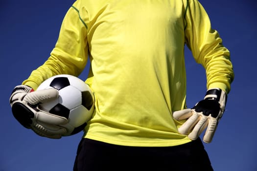 Goalkeeper Closeup
