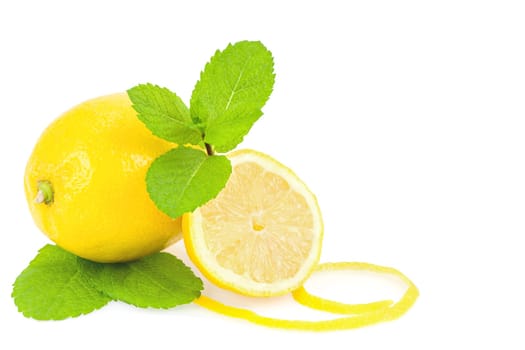 Lemons and mint