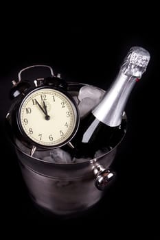 New Year's Eve,five to twelve,sparkling wine