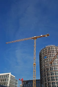 Large-scale construction site