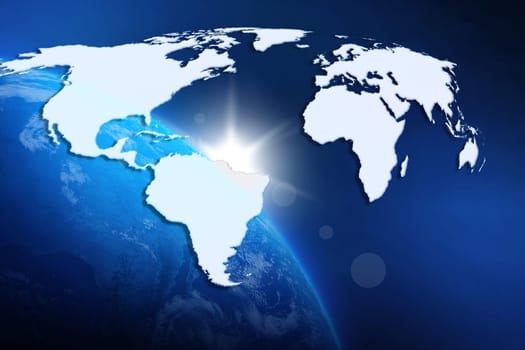 Map globe