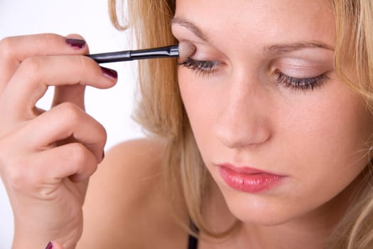 Eyeshadow from above